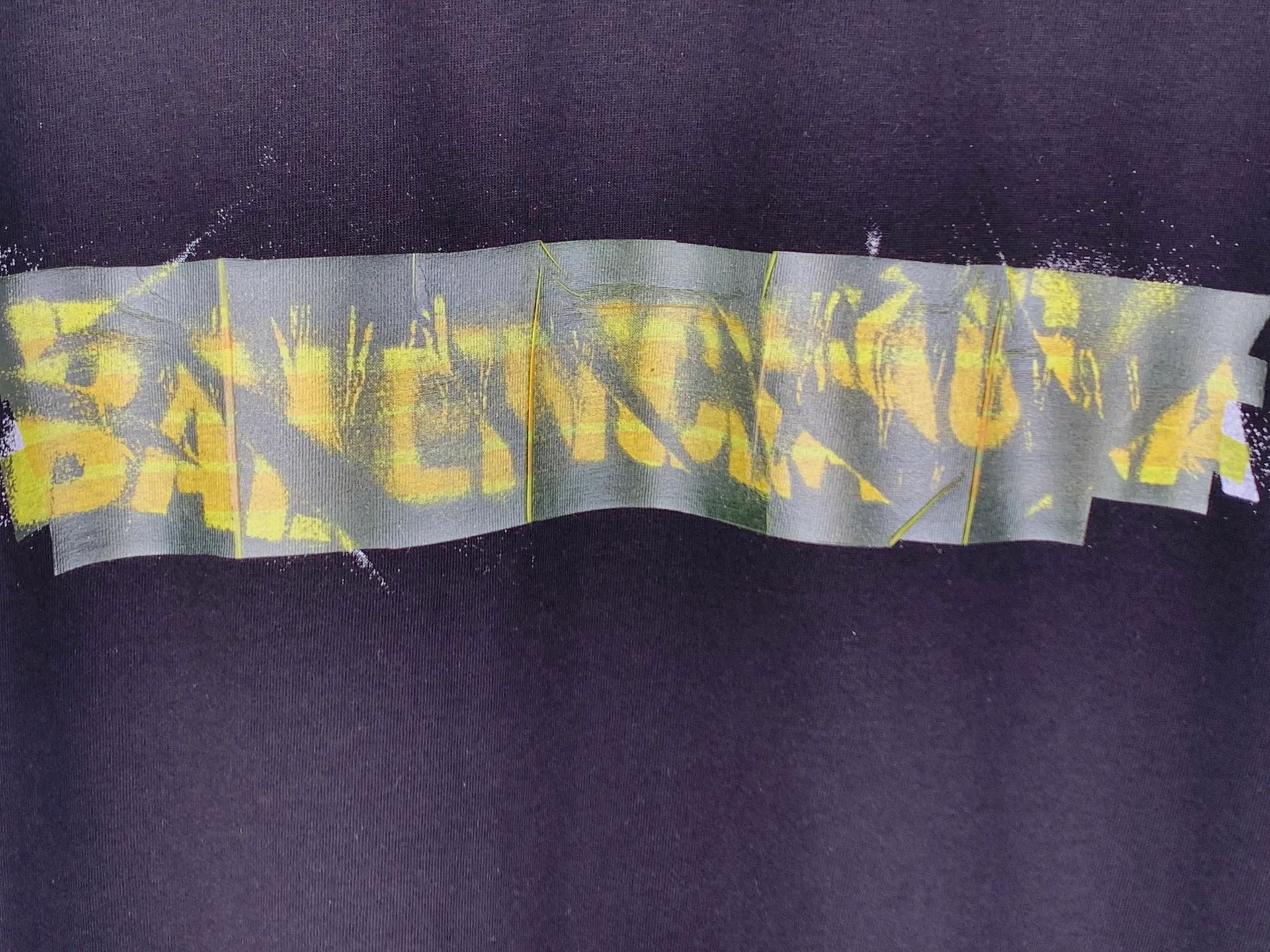 BALENCIAGA/ T Messy Spray 1: 2: 3: 4: ： 1:1 BLCG ： Size： S M L XL